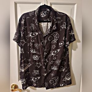 Space theme button up